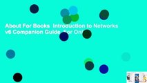 About For Books  Introduction to Networks v6 Companion Guide  For Online