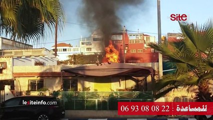 انفجار أسطوانة غاز يأتي على مقطورة يقطنها _ثمانيني_ ويجعله مهددا بالتشرد بالمحمدية