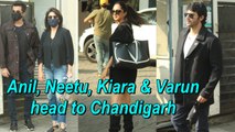 Anil Kapoor, Neetu Kapoor, Kiara, Varun head to Chandigarh for shoot