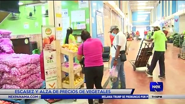 Escasez y alza de precios de vegetales - Nex Noticias