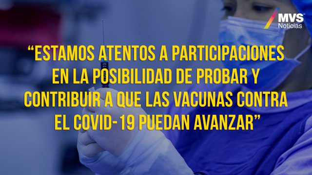 CDMX busca voluntarios para pruebas de vacuna contra COVID-19