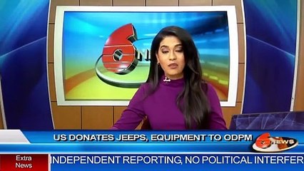 US donates Jeeps, equipment to ODPM