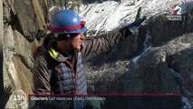 Environnement : la réserve d'eau du glacier d'Argentière menacée par le réchauffement climatique