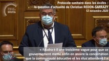 Christian Redon-Sarrazy : question d'actualité du 12 novembre 2020