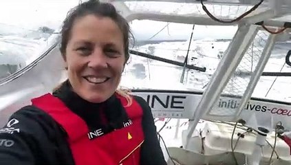 A bord d'Initiatives Coeur avec SAM Davies 12/11