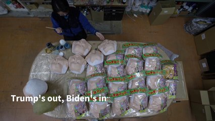 Japanese mask makers get to work as they dump Trump for Biden