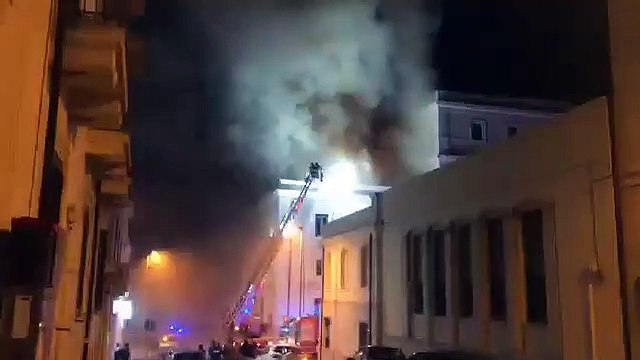 Reggio Calabria. Incendio al Tribunale di Piazza Castello