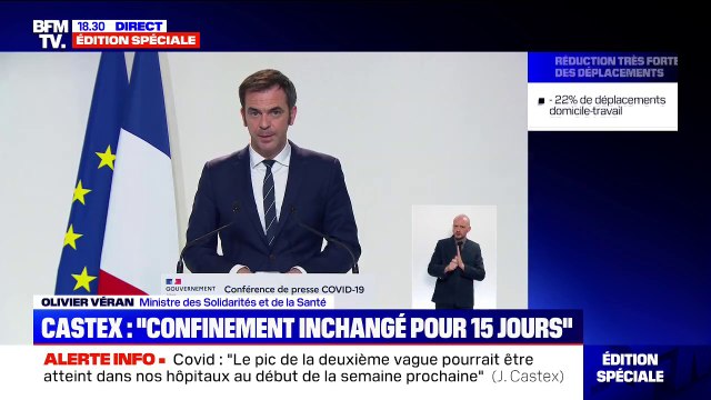 Olivier Véran annonce que des protocoles de dépistage seront présentés pour accompagner les entreprises et les collectivités