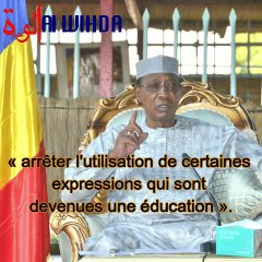 Idriss Déby : "arrêtez moi ces expressions (...) Rappelez vous 79"