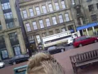 Barça Fans Gather in George Square, Glasgow ⚽