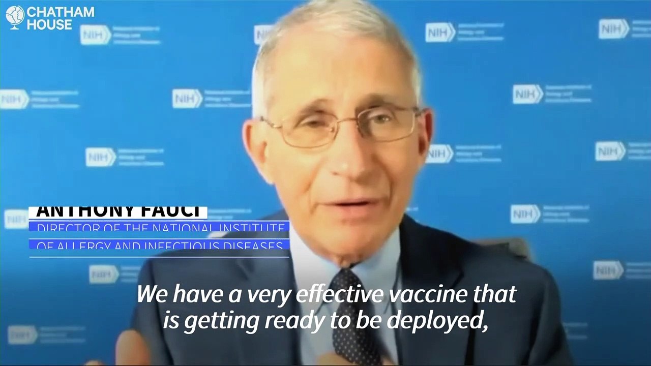 Fauci urges public to "double down" on public h...