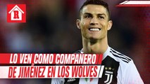 CR7 visto como compañero de Raúl Jiménez en los Wolves