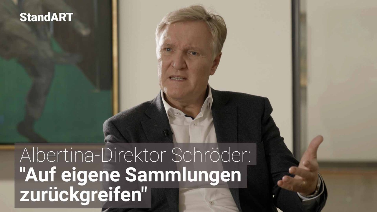 Albertina-Direktor Schröder: 'Auf eigene Sammlungen zurückgreifen'