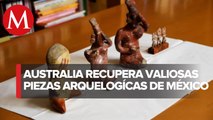 Australia regresa 4 piezas arqueológicas a México; ¡fueron compradas en línea!