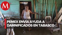 Pemex e IP apoyarán a damnificados en Tabasco
