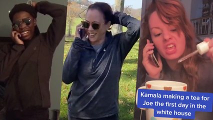 Kamala Harris’ ‘We Did It, Joe’ Meme Variations Taking Over TikTok