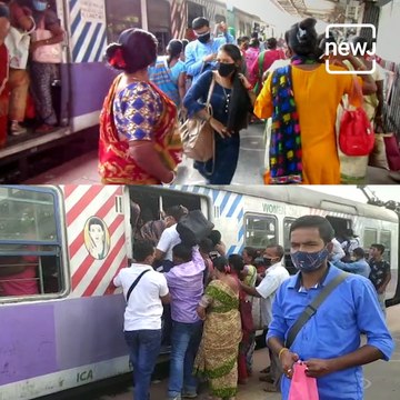 Social Distancing Norms Derailed, Big Crowds In Suburban Trains In West Bengal