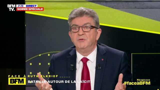 Jean-Luc Mélenchon: Il y a, dans ce pays, une haine des musulmans déguisée en laïcité