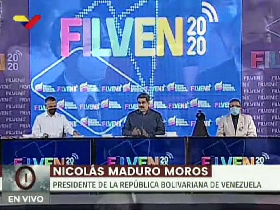 Inaugurada la XVI Feria Internacional del Libro de Venezuela FILVEN 2020 del 12 al 22 de noviembre