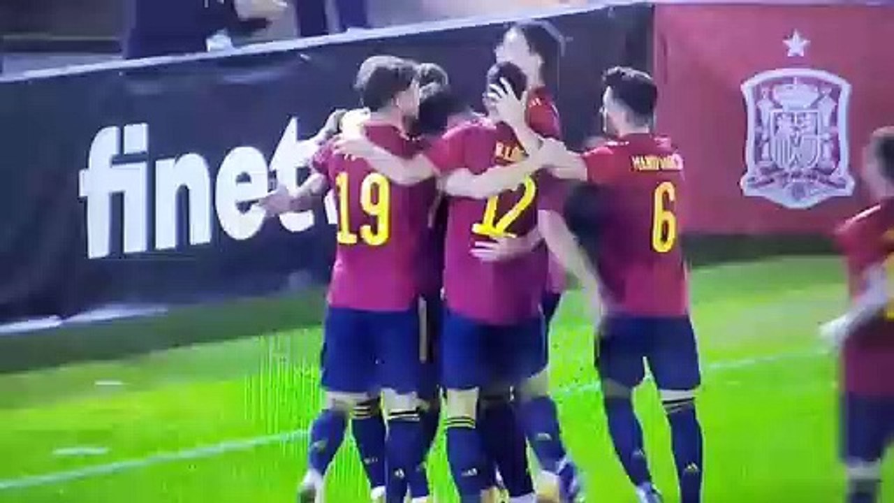 Gol de Adrián Pedrosa con España Sub-21 (12/11/20)