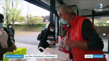 Crise sanitaire : de plus en plus d'étudiants ont recours à l'aide alimentaire