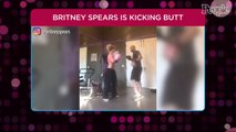 Britney Spears Has 'Good Workout Session' with Trainer — After Both 'Tested Negative for COVID'