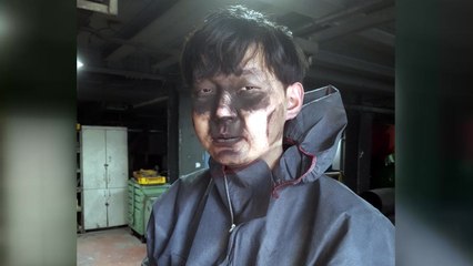 검은 분진으로 뒤덮인 얼굴..."3분만 지나도 시커멓다" / YTN