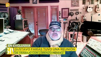 ¡El productor musical Gustavo Farías revela que está trabajando con Lorenzo Méndez! | Ventaneando