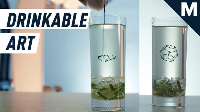 Make patterned cocktails with this 3D printing robot — Future Blink