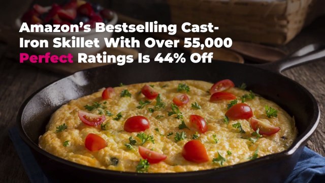 Amazon’s Bestselling Cast-Iron Skillet With Over 55,000 Perfect Ratings Is 44% Off