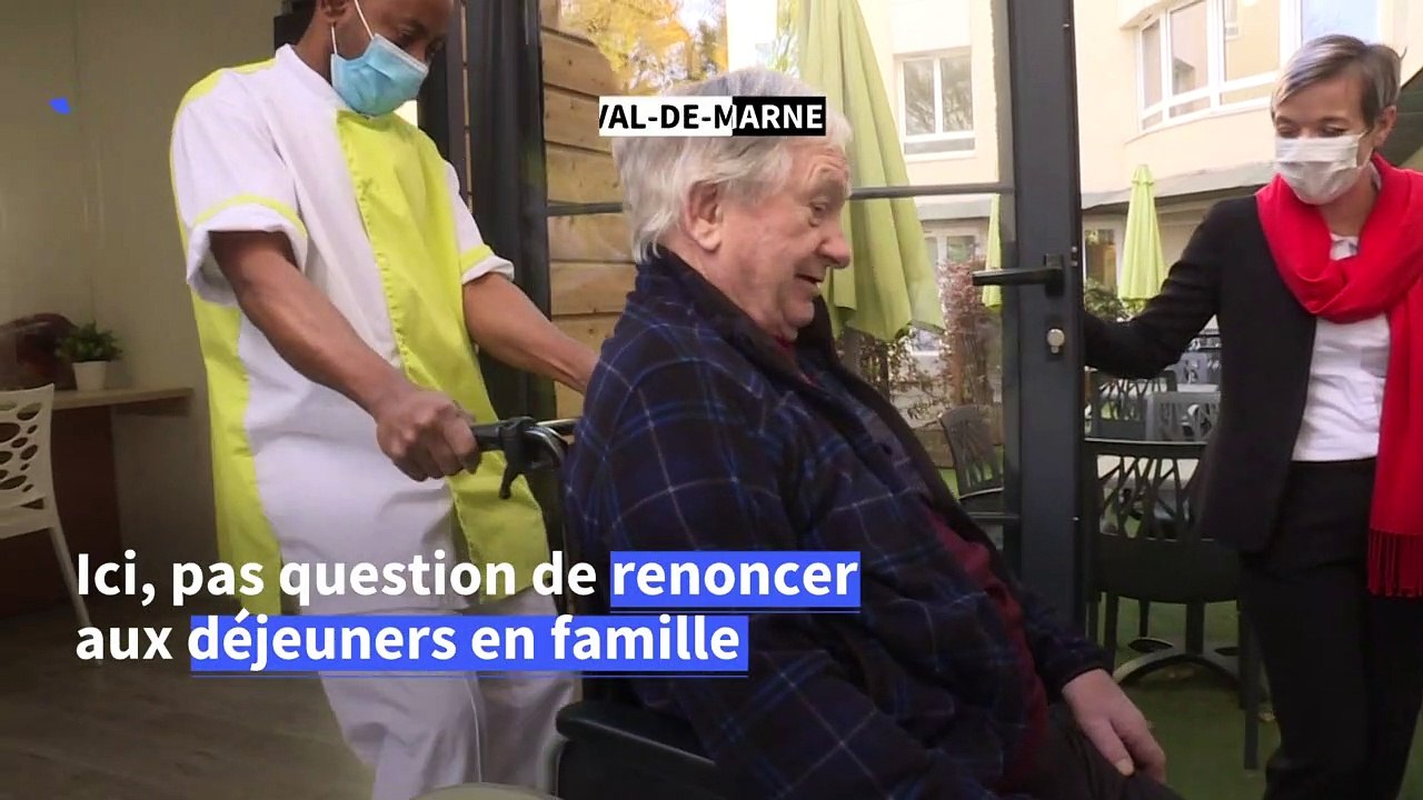 Dans cet Ehpad, un mobile-home pour déjeuner en...