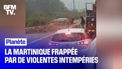 Video herunterladen: La Martinique frappée par de violentes intempéries