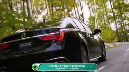 Honda vai vender autônomos de nível 3 no Japão