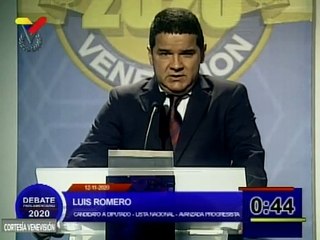 Luis Romero en Debate Parlamentario: La AN que dirige esa oposición extremista saldrá por la puerta de atrás