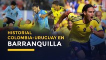 Eliminatorias Qatar 2022: ¿Cómo le ha ido a Colombia enfrentando a Uruguay en Barranquilla?