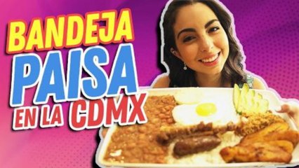 ¡Mexicana prueba auténtica comida colombiana!