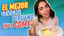Mexicana prueba el mejor ceviche Peruano / CDMX