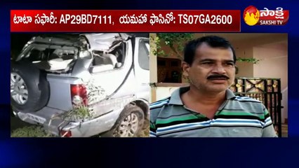 హైదరాబాద్‌: అర్ధరాత్రి ఘోర రోడ్డు ప్రమాదం