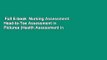 Full E-book  Nursing Assessment: Head-to-Toe Assessment in Pictures (Health Assessment in
