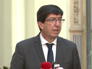 La Junta de Andalucía apoya a Vox tras el ataque de Susana Díaz: "Es de una moral política prehistórica"