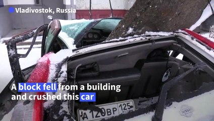 Download Video: Ice storms in Russia's Far East prompts state of emergency (2)