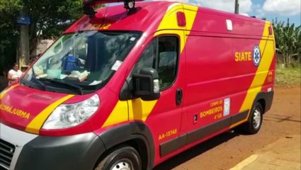 Ex-companheiro joga o carro contra mulher na Região Norte e Corpo de Bombeiros é mobilizado