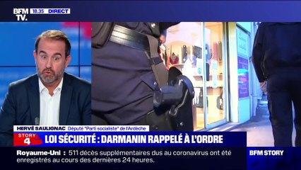 Story 5 : Loi sécurité, Darmanin rappelé à l'ordre - 20/11