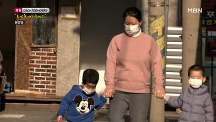 오랜만에 외출을 하는 모자