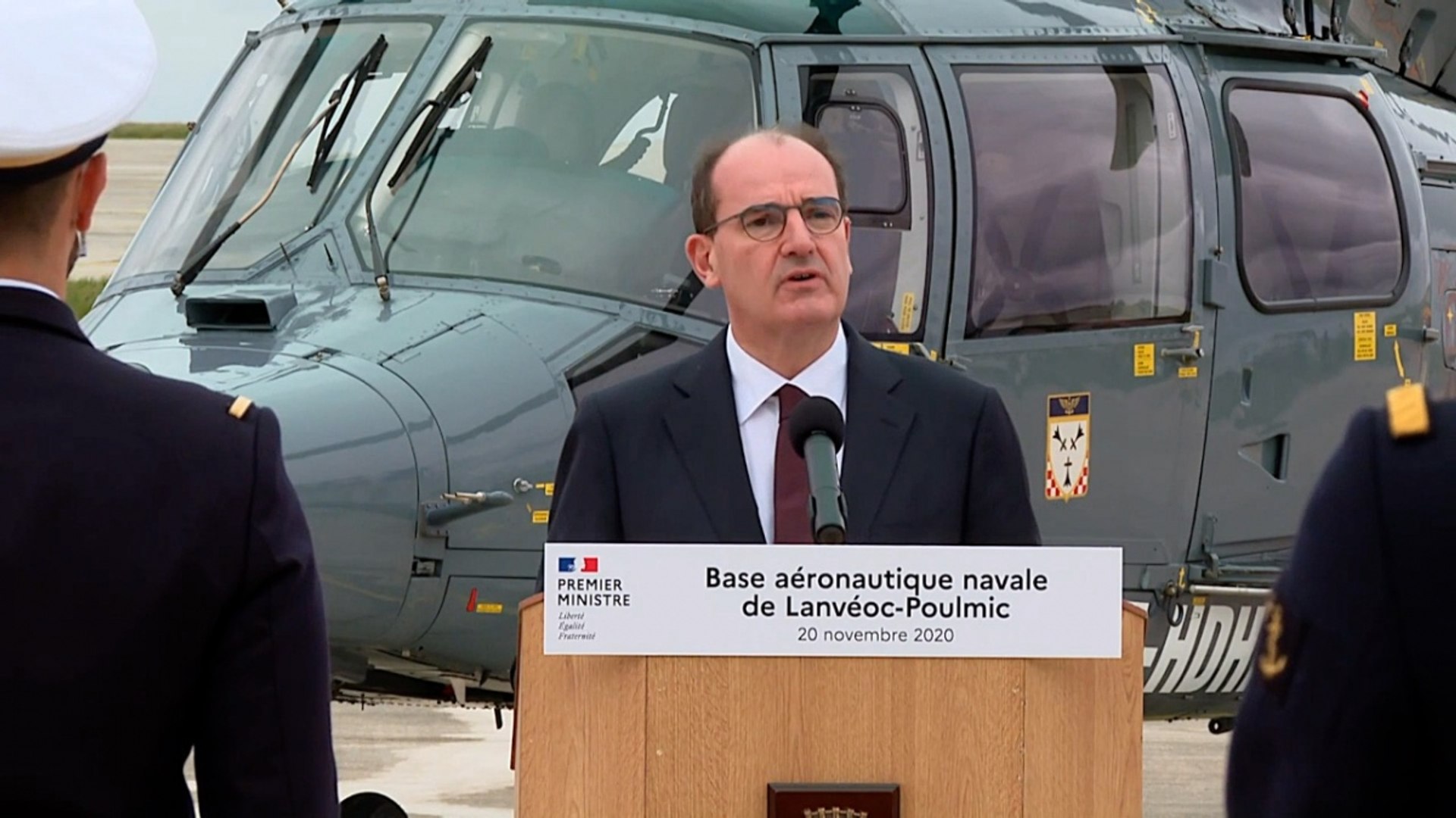 Déplacement du Premier ministre dans le Finistère - Vidéo Dailymotion