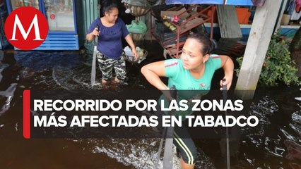 Sube a 10 la cifra de muertos por inundaciones en Tabasco