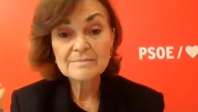 Carmen Calvo afirma que el feminismo no es un anexo de la política
