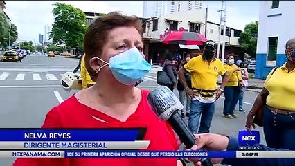 Cierre frente la Escuela República de Venezuela - Nex Noticias