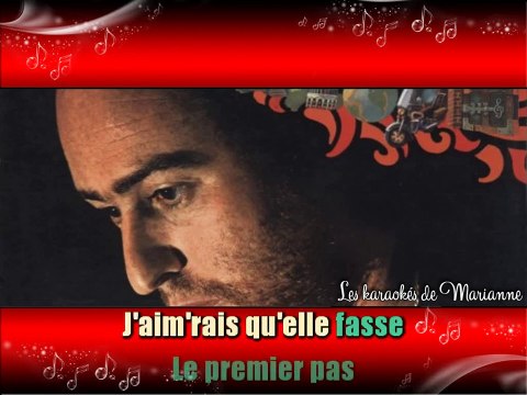 KARAOKE Claude-Michel Schönberg - Le premier pas