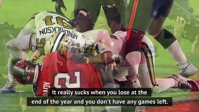 Brady hopeful Bucs will learn valuable lessons from Saints blowout